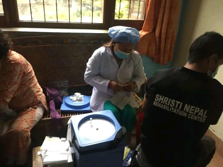 Group therapy session