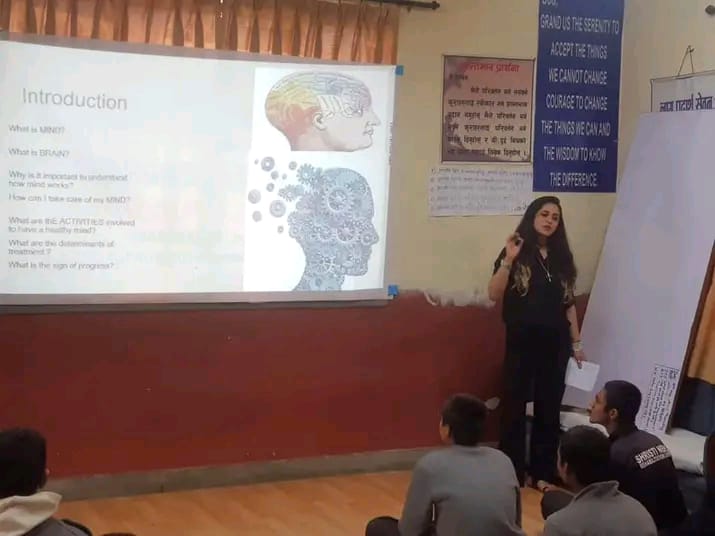 Group therapy session