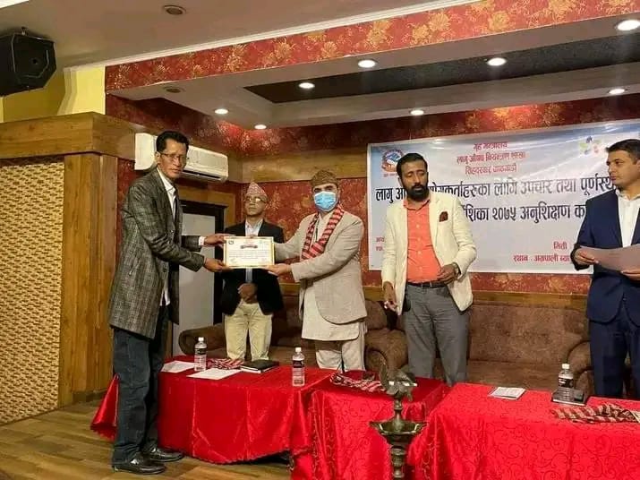 Group therapy session