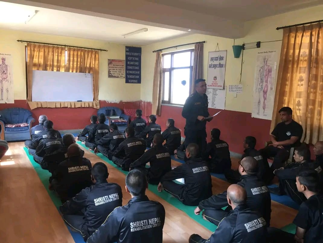 Group therapy session